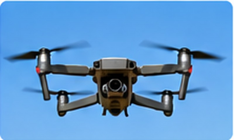 Drone used for aerial roof inspection
