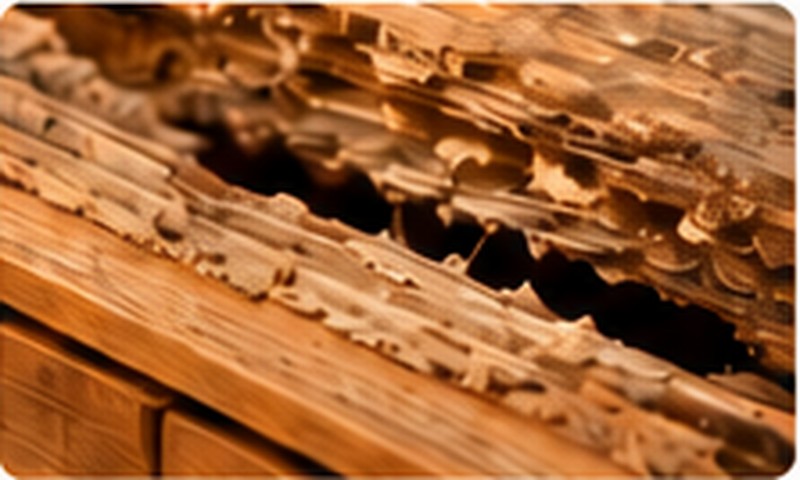 Wood damage from termites or wood-destroying organisms
